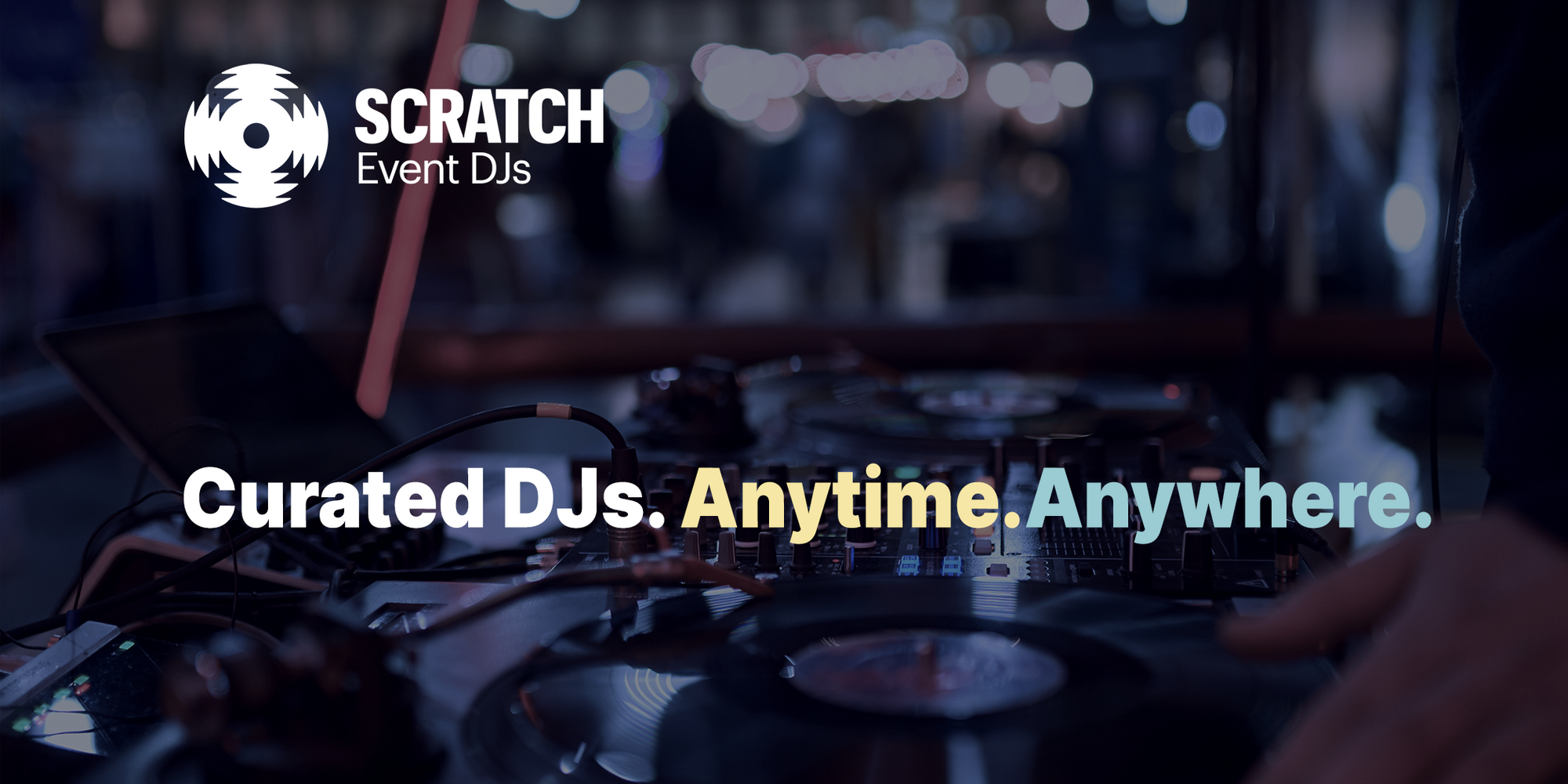 Cover Image for  Scratch Event DJs Corporate Rebranding
